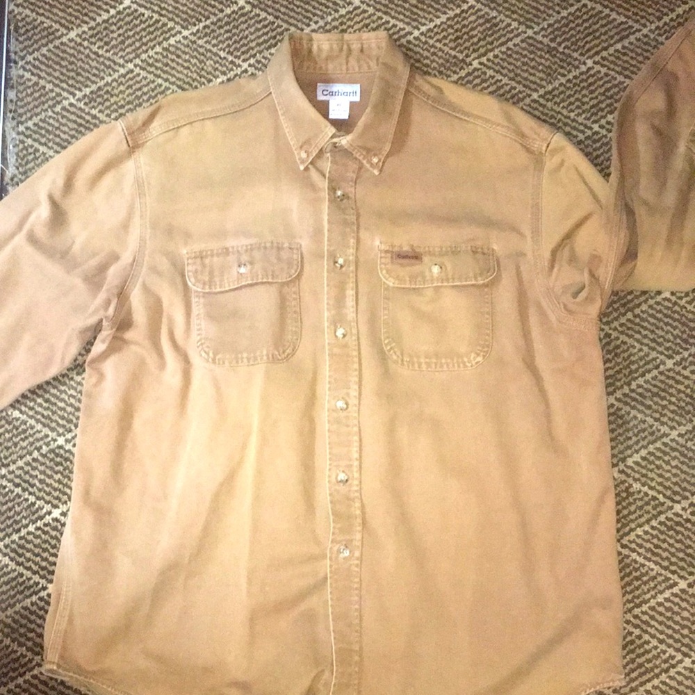 Mens Thick Carhartt shirt